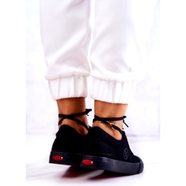 Cross Jeans Dámské materiálové tenisky křížové džíny jj2r4049c černé černý 3
