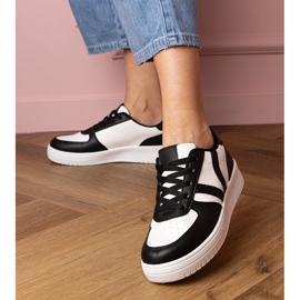 Černé tenisky tenisky zdobené třpytky černý 2