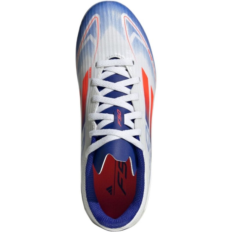 Kopačky Adidas F50 League FG/MG IF1367 bílý 3