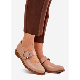 Laura Messi Dámská kožená bota s Laurou Messi 2980 Černý černý šok béžový 1