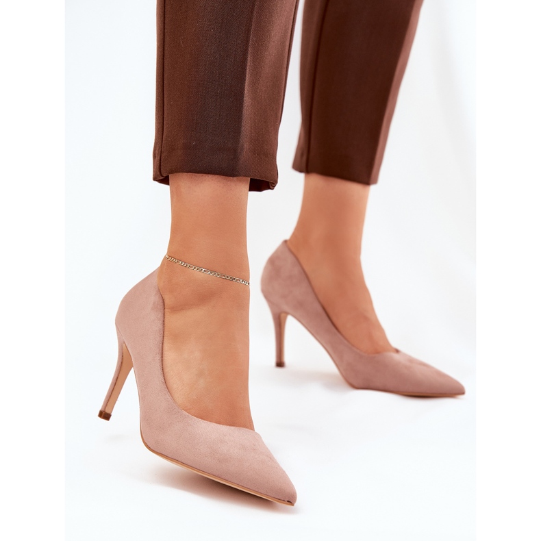 Ekologické podpatky khaki béžový 2