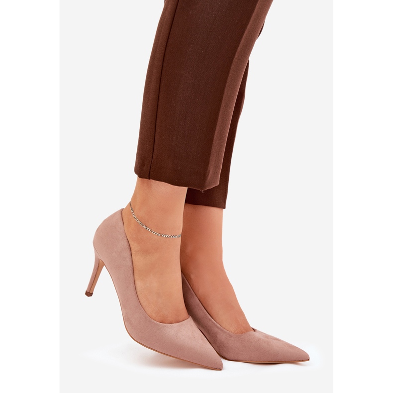 Ekologické podpatky khaki béžový 1