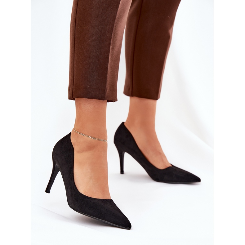 Ekologické semišové kolíky černé černá 2