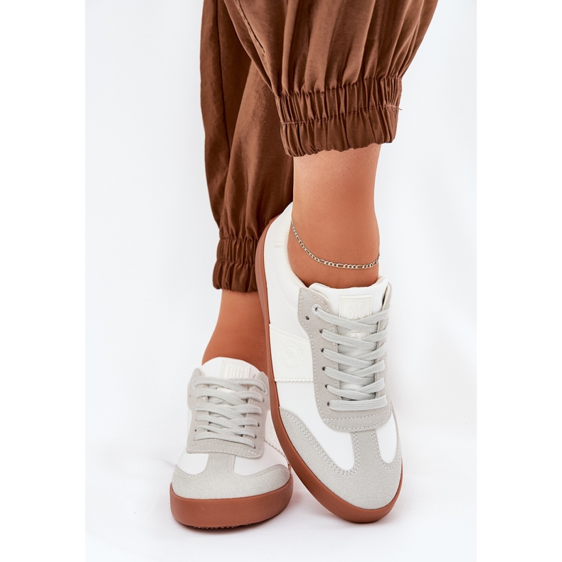 Dámské tenisky Big Star RR274371 White-Gray bílý 2