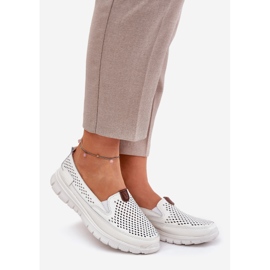 Openwork Vinceza 95336 Natural Ballerinas bílý 1 Openwork Vinceza 95336 Natural Ballerinas bílý 1
