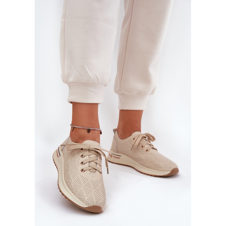 ARTIKER Kožená lehká ženská artitekce 54C1759 Béžová béžový 2