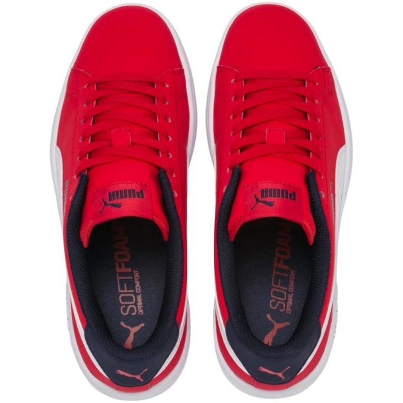 Boty Puma Smash v2 Buck High Risk 365182 07 červený 1