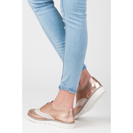 Kylie Růžové boty na šněrování růžový 1