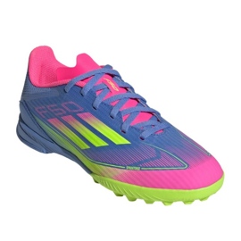 Adidas F50 League tf IE3754 fotbalové boty modrý 1