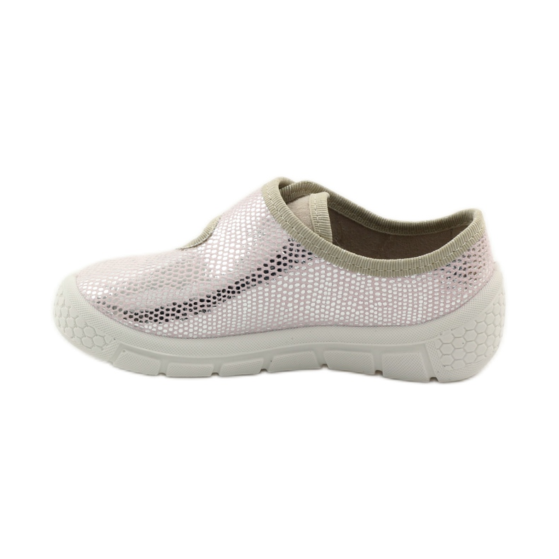 Pantofle Light Bottom Stélka SOFT-B Befado růžový šedá hnědý 2