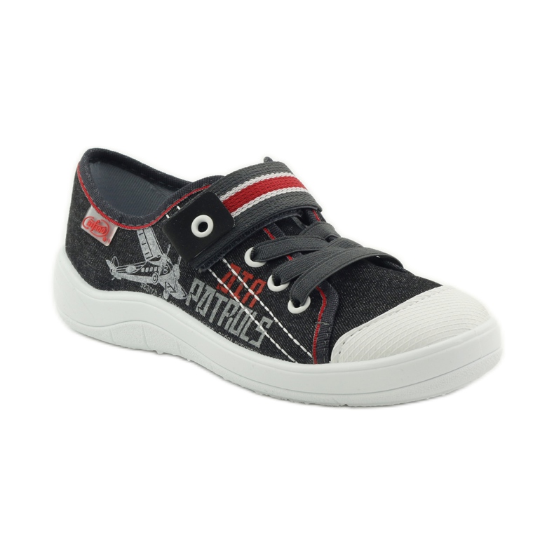 Pantofle chlapecké Sneakers Befado 251y091 černý 1