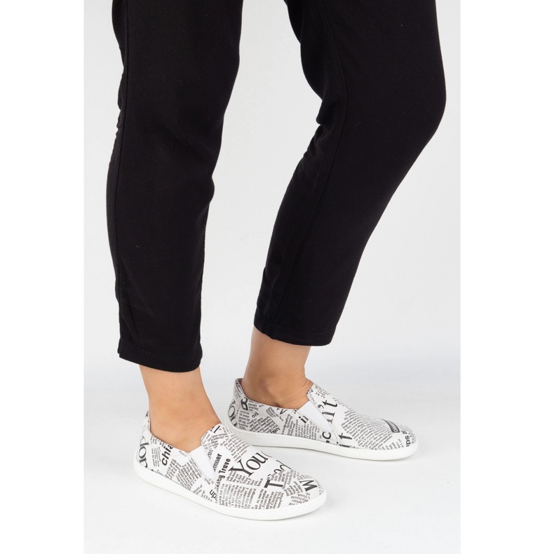 Pollonus Nabosové kožené ženy bílý 1