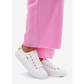 Big Star Dámské materiály tenisky Velká hvězda RR274766 WHITE bílý 1