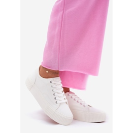 Big Star Dámské materiály tenisky Velká hvězda RR274405 Bílá bílý 1