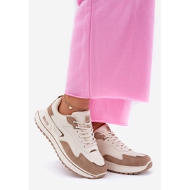 Dámské tenisky Big Star RR274A216 Hi-Polish Beige System béžový 1