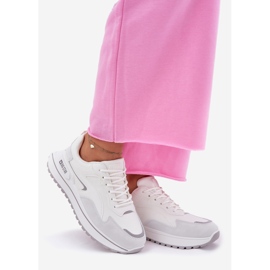 Dámské tenisky Big Star RR274A213 Hi-poly systém bílý systém 1