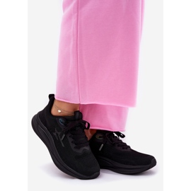 Big Star Sneakers Sports Shoes Dámská velká hvězda RR274A144 Hi-Polish System Black System černý 1