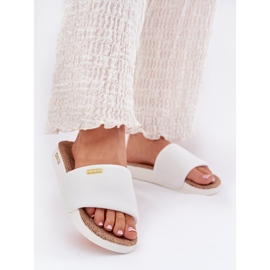 Dámské pantofle Big Star RR274A103 WHITE bílý 2