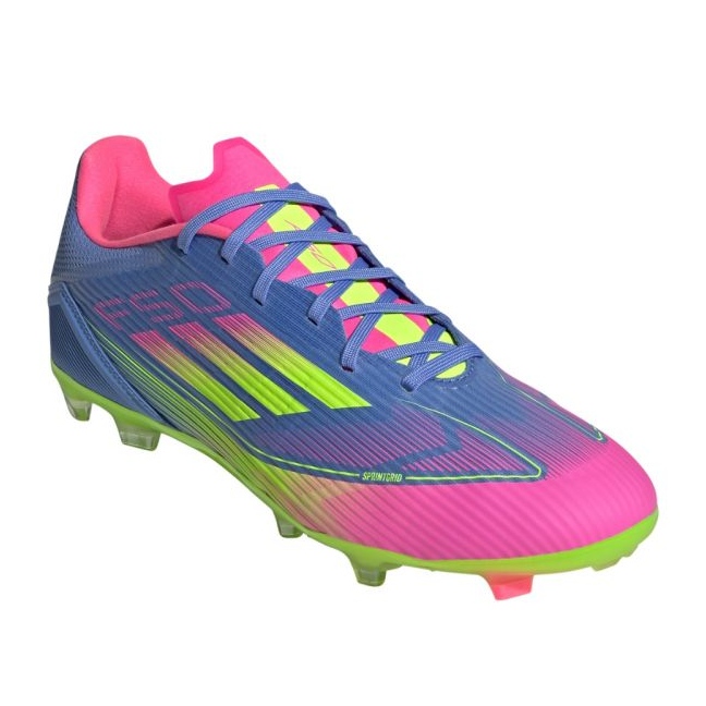Adidas F50 League FG/mg IE1290 Fotbal boty modrý 1