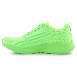 Skechers Bobs Squad Chaos-Cool Rytms 117216-lime boty zelená 4