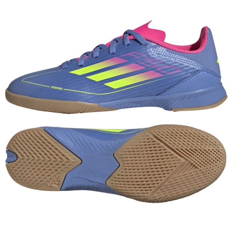 Adidas F50 League ve fotbalových botách IE3749 modrý 1