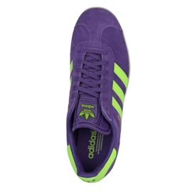 Adidas Gazelle Messi v IH8164 Fialové fotbalové boty fialová 2