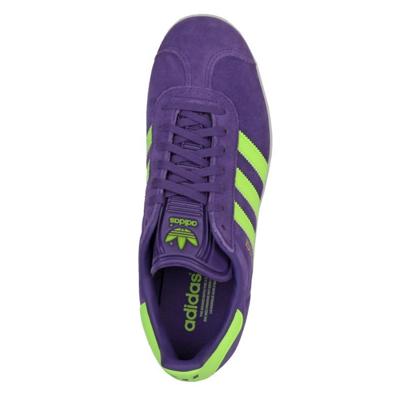 Adidas Gazelle Messi v IH8164 Fialové fotbalové boty fialová 2
