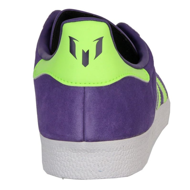 Adidas Gazelle Messi v IH8164 Fialové fotbalové boty fialový 3