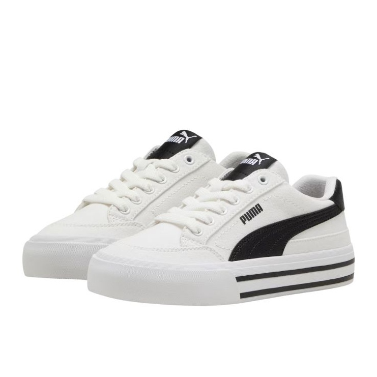PUMA COURT Classic vulc FS 396558 02 Shoty bílý 1