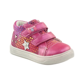 American Club Pohodlné sportovní boty s hvězdou American 703925 růžový 1