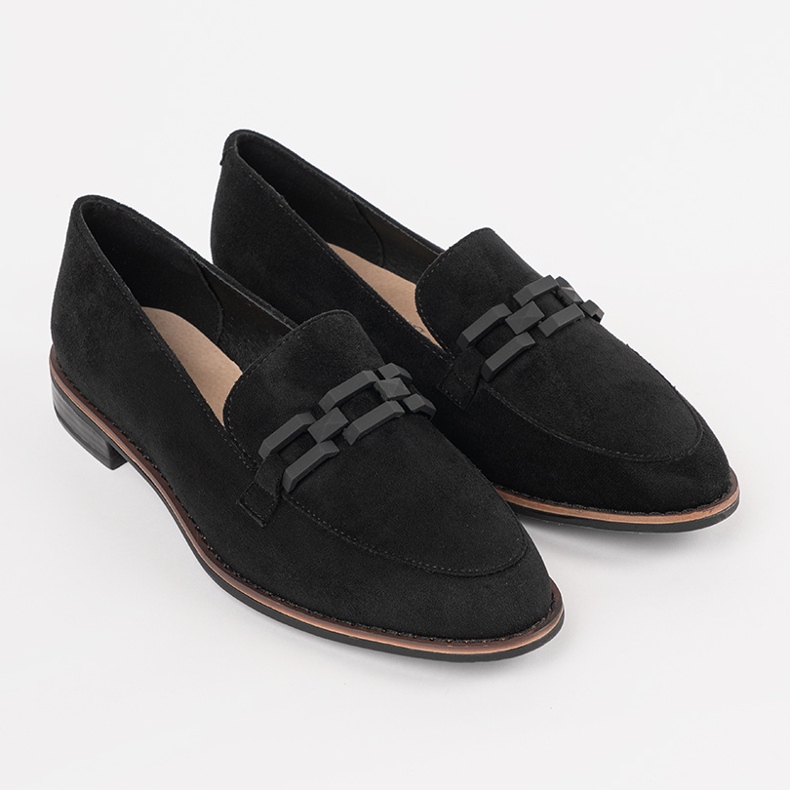 Sergio Leone Black Moccasins s černým řetězcem 1