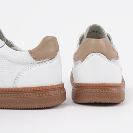 Bílé tenisky dámské kožené Sergio Leone bílý 1