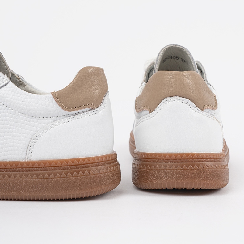 Bílé tenisky dámské kožené Sergio Leone bílý 1