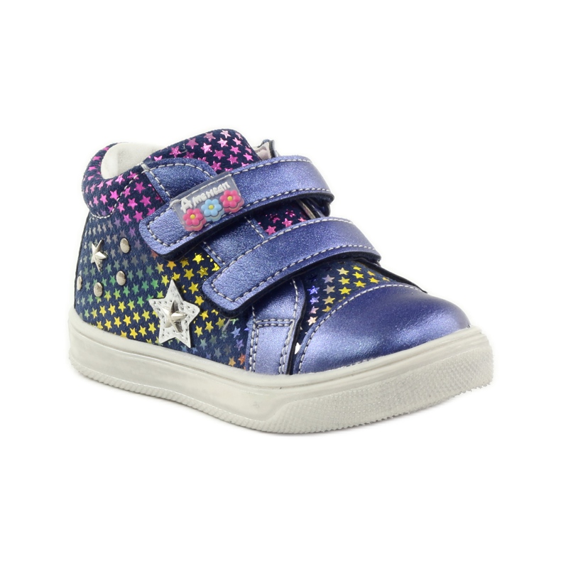 American Club Pohodlné sportovní boty s hvězdou American 703925 námořnická modrá 1