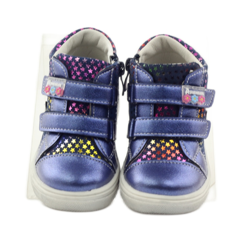 American Club Pohodlné sportovní boty s hvězdou American 703925 námořnická modrá 4 American Club Pohodlné sportovní boty s hvězdou American 703925 námořnická modrá 4