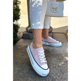 Big Star Dámská velká hvězda NN274207 Pink Sneakers růžový 2