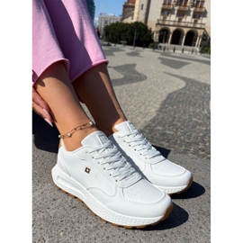 Big Star Lehká ženská sportovní bota velká hvězda RR274629 Hi-Polish White System bílý 2