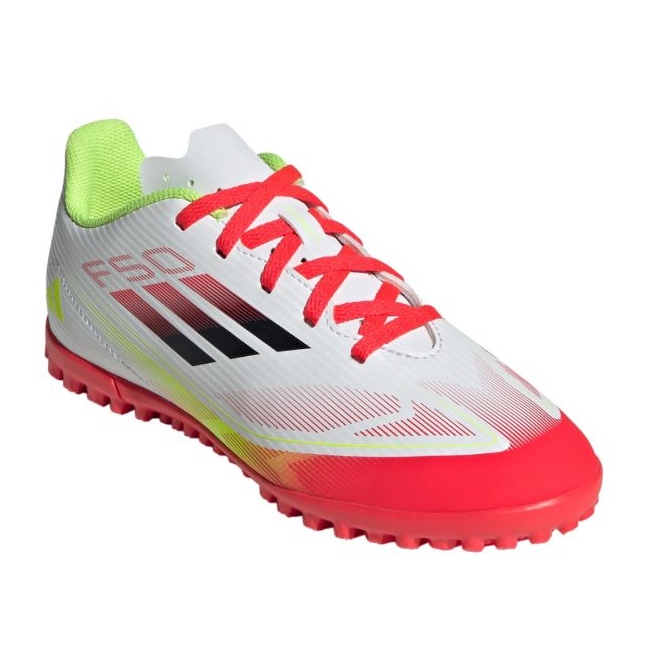 Adidas F50 Club tf IE3732 bílé fotbalové boty bílý 2