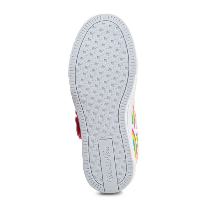Skechers Twinkle Toes S Lights Twinkle Sparks Boty Jumpin Clouds 314809L-WMLT bílý 4