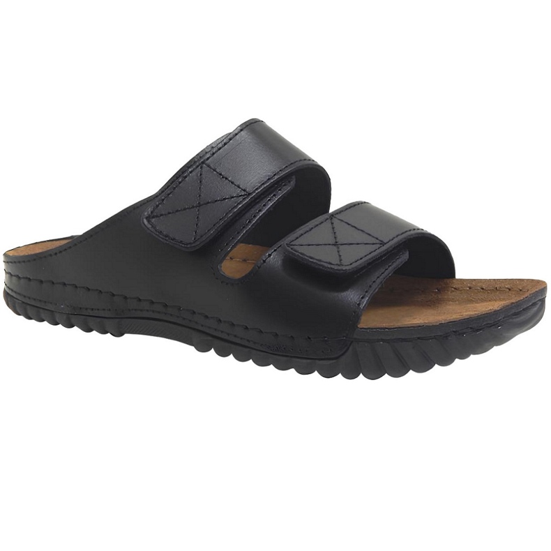 Befado Men's Flip -Fops 158M028 Black černá 1 Befado Men's Flip -Fops 158M028 Black černá 1