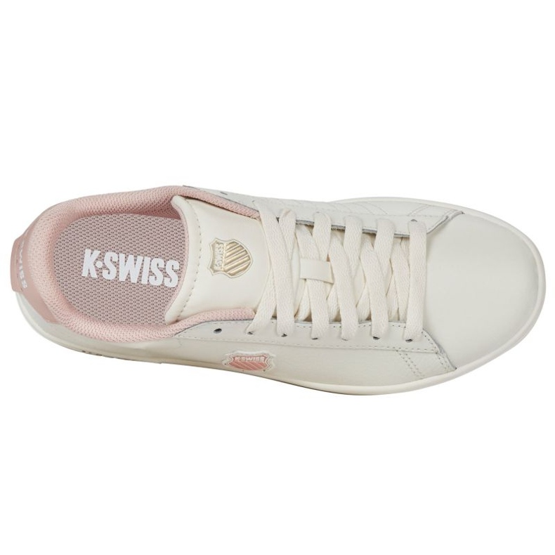 K-Swiss Court Shield II 94412-165-m bílé boty bílý 1