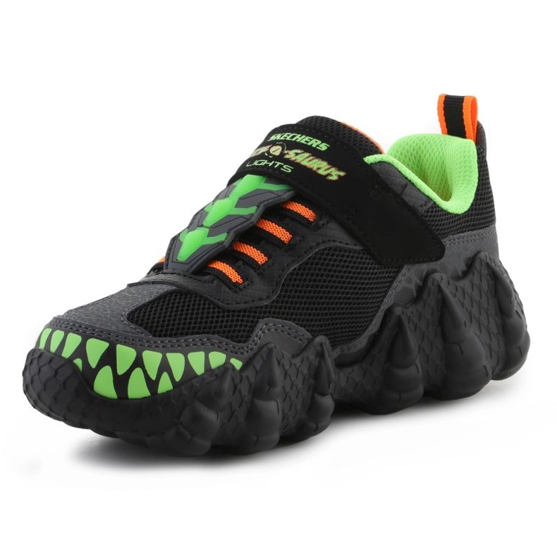 Skechers Skech-a-Saurus-Dino 400112l-BKLM Shine Shoes černý 3