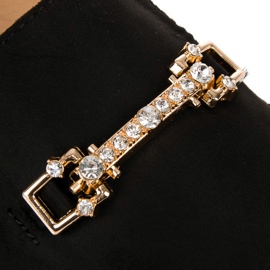 Vices Semišové boty černá 1