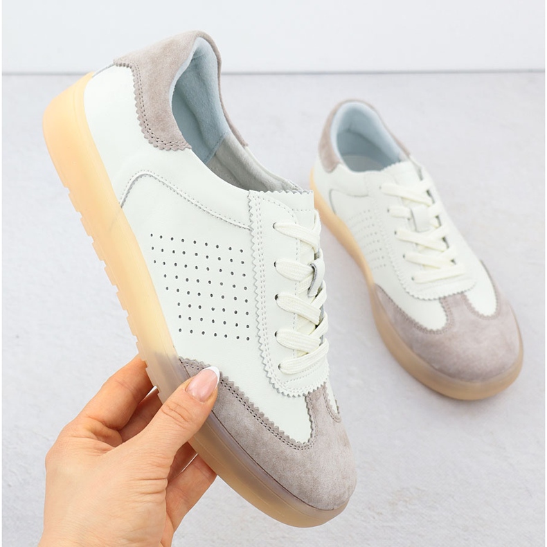 Filippo 6745 Kožená kožená bota béžový 1 Filippo 6745 Kožená kožená bota béžový 1