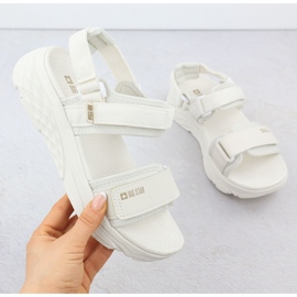 Big Star RR274A076 Dámské sportovní sandály na suchý zip béžový 1