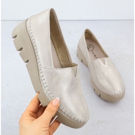 Dámské kožené boty na zlatém klínu Filippo 6161 zlatý 1 Dámské kožené boty na zlatém klínu Filippo 6161 zlatý 1