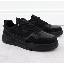 Big Star Pánské černé velké hvězdy RR174606 Pánské sportovní boty černá 1