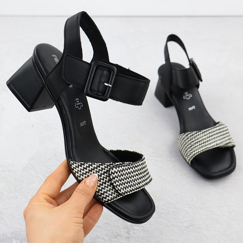 Dámské sandály Remonte černý 1