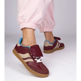 Burgundské tenisky ženské sportovní tenisky červené 1 Burgundské tenisky ženské sportovní tenisky červené 1