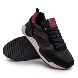 Pánské tenisky Memory Foam System Big Star NN174350 Black černý 4